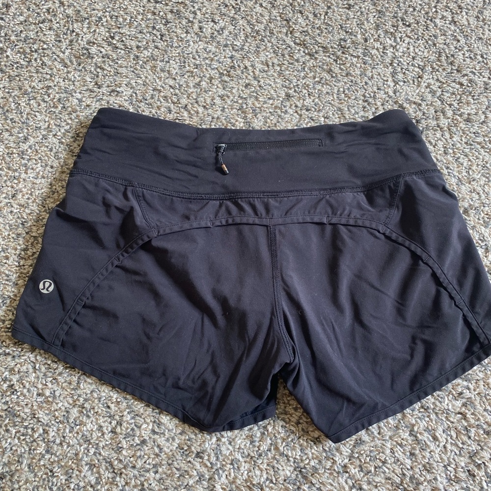 LULULEMON black shorts